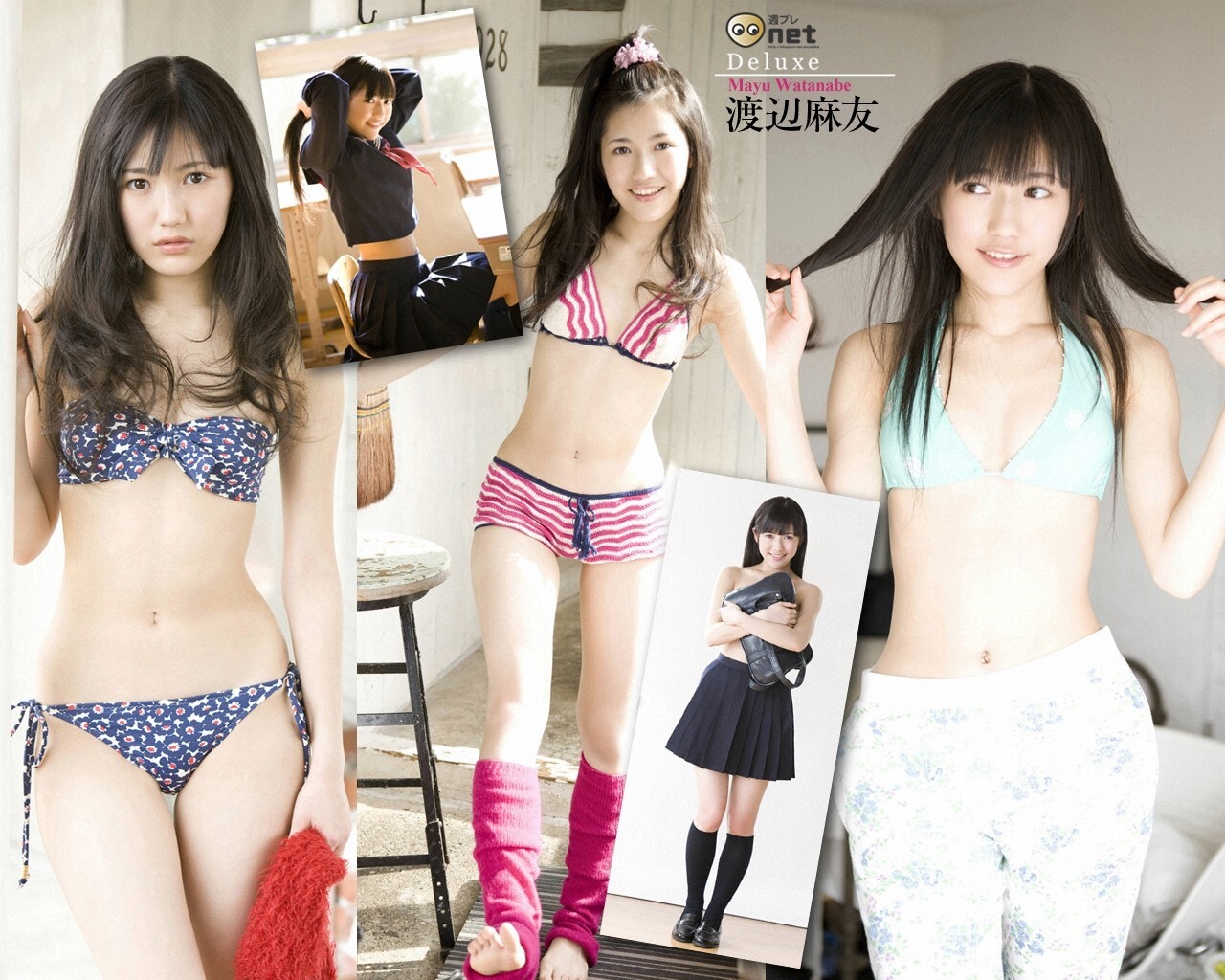 渡辺麻友 清纯美女写真 [WPB-net Deluxe]